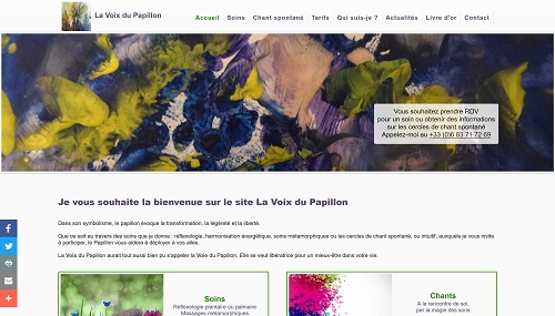 La voix du papillon